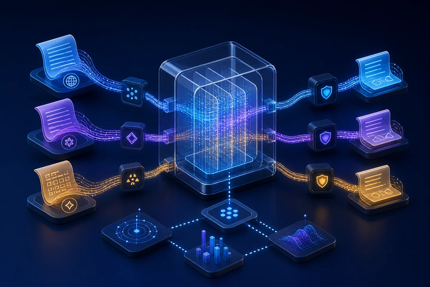 Multilingual AI evaluation and migration visual